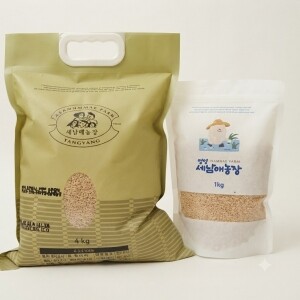 26년 양양세남매농장 일반 찹쌀 1kg*10 4kg*2,10kg(25년생산한 쌀 품종:보람찰)